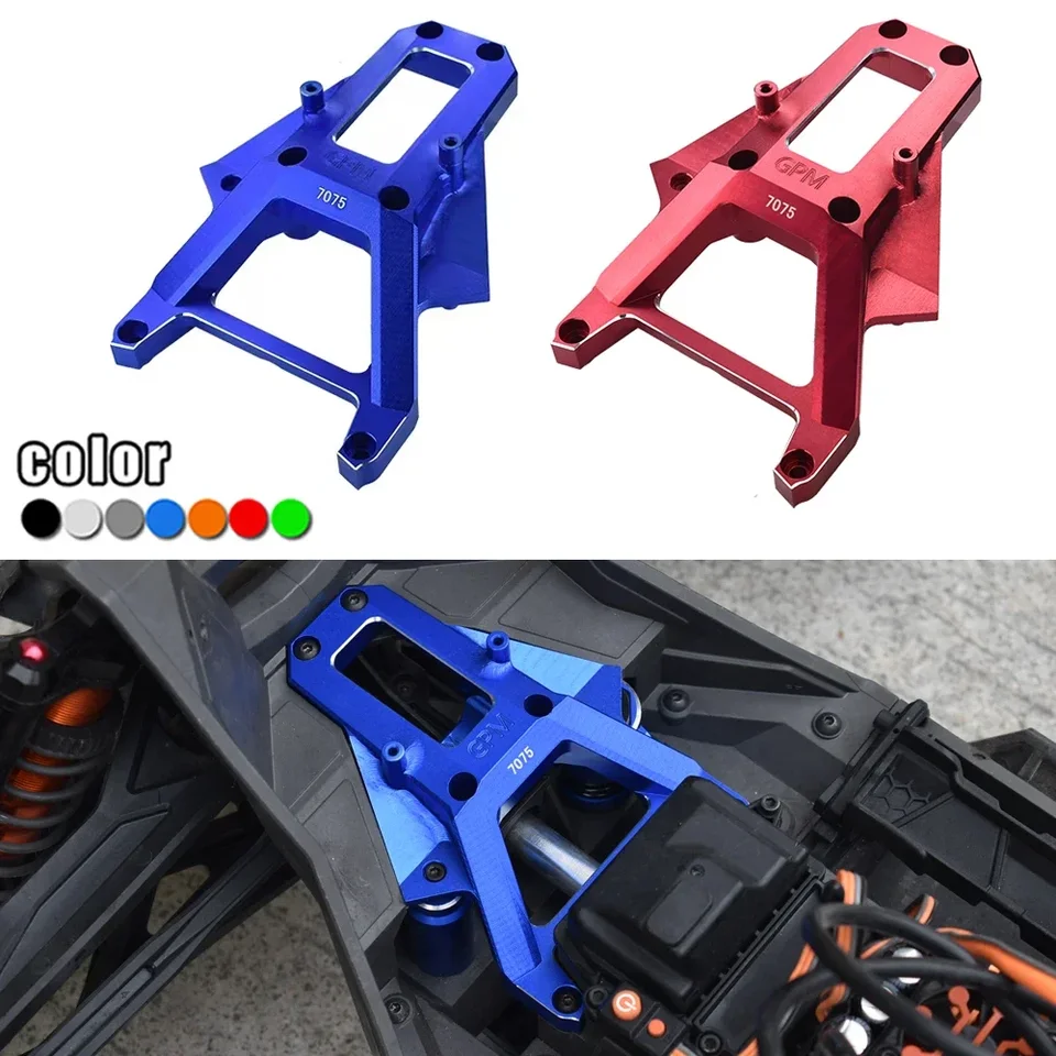 GPM Metal Servo Mount Cover Cover Cover Chassis Brace 7820 pre Traxxas 1/6 XRT 8S 4WD 78086-4