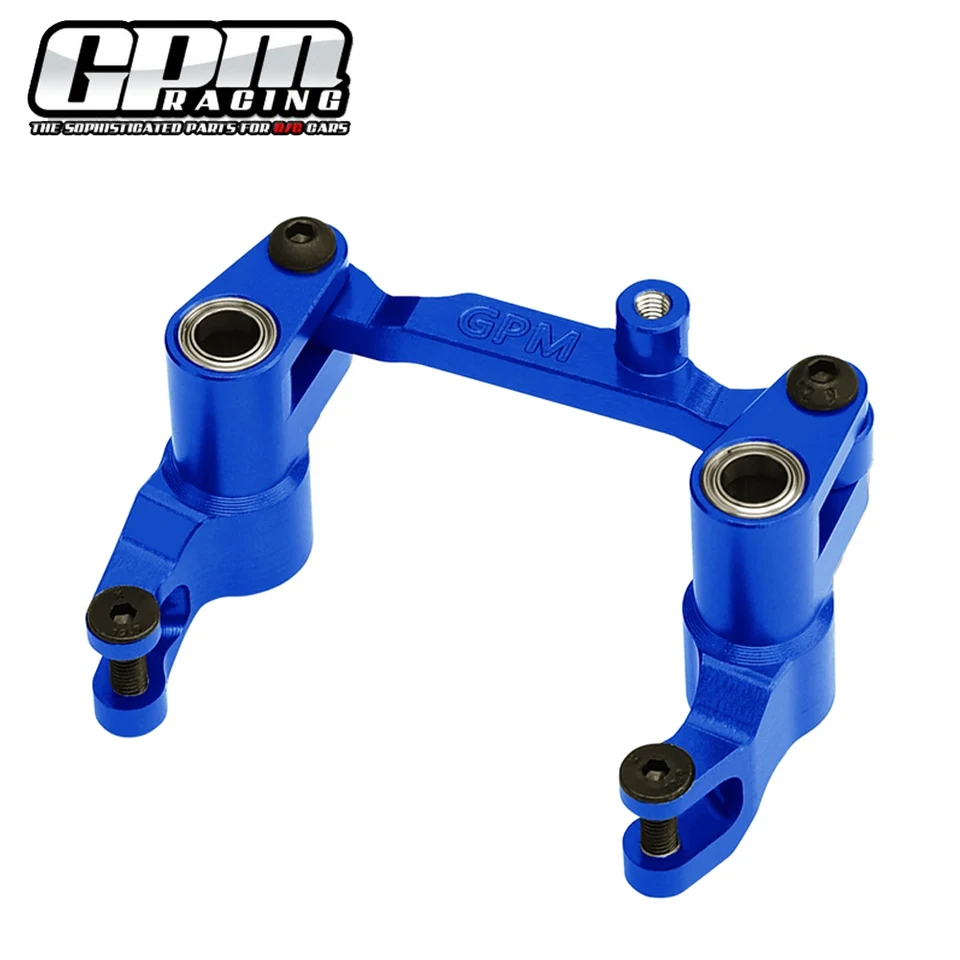 GPM pre Traxxas Mini Maxx Monster Truck 107154-1 RC upgradujú diely kov 7075 Zostava predného riadenia zliatiny 10743