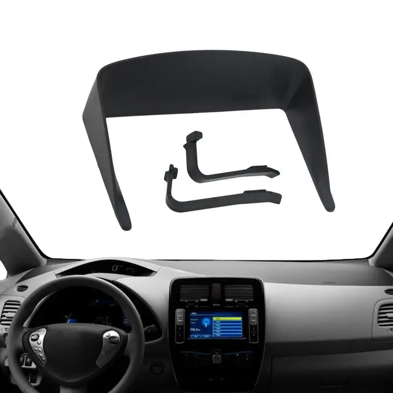 GPS slnečný tieň pokrýva GPS oslnenie redukcie priezoru navigácia navigačnú priezor Univerzálny flexibilný flexibilný GPS slnečný tieň pre 5 palcových automobilov
