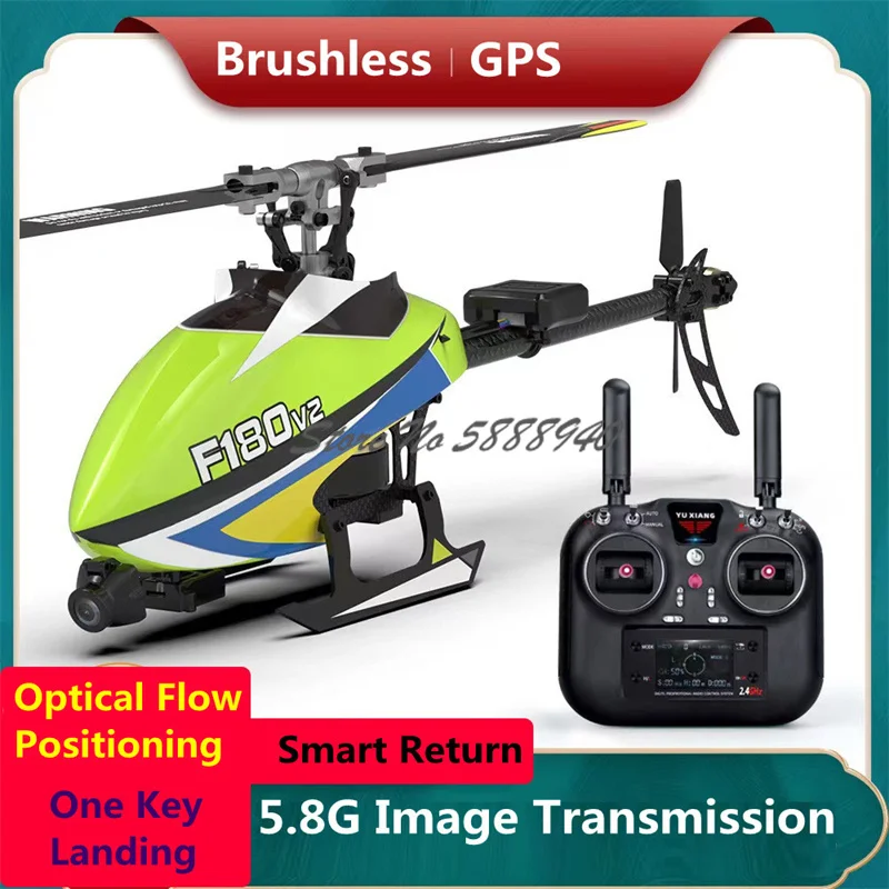 GPS Smart Return Optický tok polohy RC RC vrtuľník bez kefy WiFi FPV 5.8G Obrázok prenos hračky pre diaľkové ovládanie