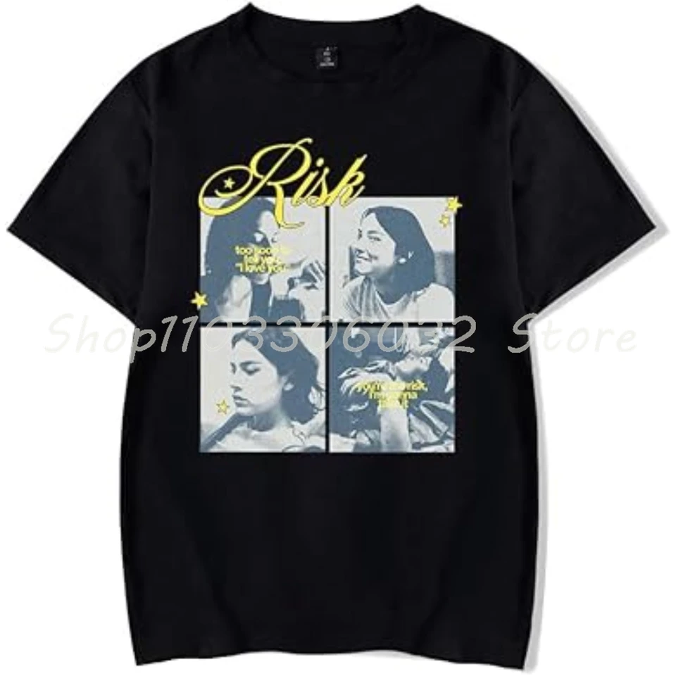 Gracie Abrams riskuje album Secret Of USA 2024 Merch Tričko Dámsky muž Crewneck Short Ruckve Fashion Tee Tee