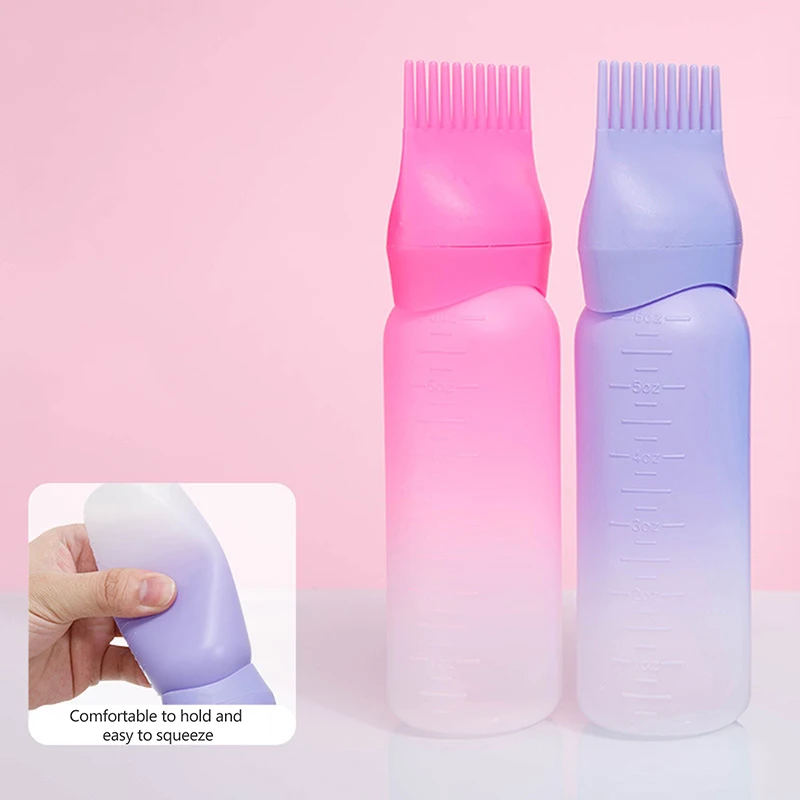 Gradient Farba Prenosná prázdna fľaša na hlave hlavy