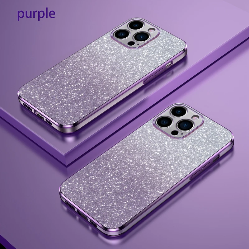 Gradient Glitter Plating Clear Pase Pase pre česť 200 Lite 100 20 30 50 60 70 10 Lite 80 90 SMART 5G 50SE 60SE Pro Soft Cover