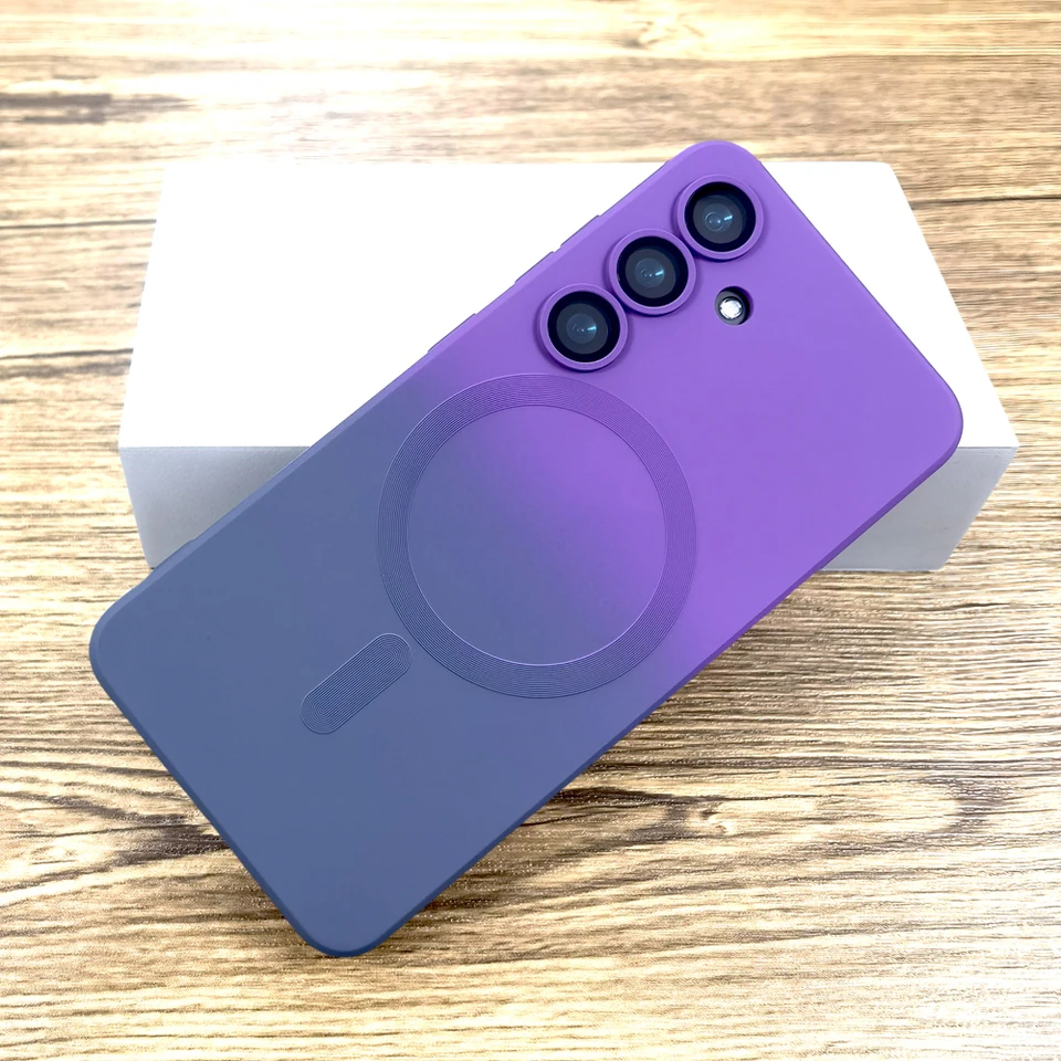 Gradient Soft Case pre Samsung Galaxy S24 S23 S22 S21 S20 Ultra Plus FE POZNÁMKA 20 10 S23FE S24FE S21FE pre MAGSAFE CONCE Cover On