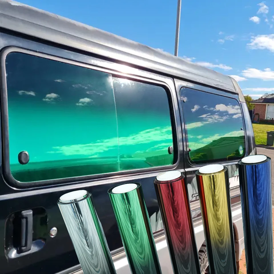 Gradient Solar Window Tint Film Zmena filmu auto slnečný tieň predné čelné sklo slnečný chránič chránič tepelnej izolácie Universal Universal