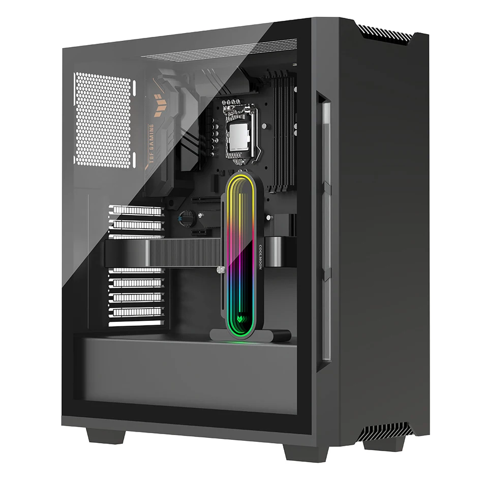 Grafická karta GPU Brace 5V 3pin ARGB nastaviteľný Jack Desktop Cater Pase Držiteľ grafickej karty GPU Water Cooling Kit Support Stand