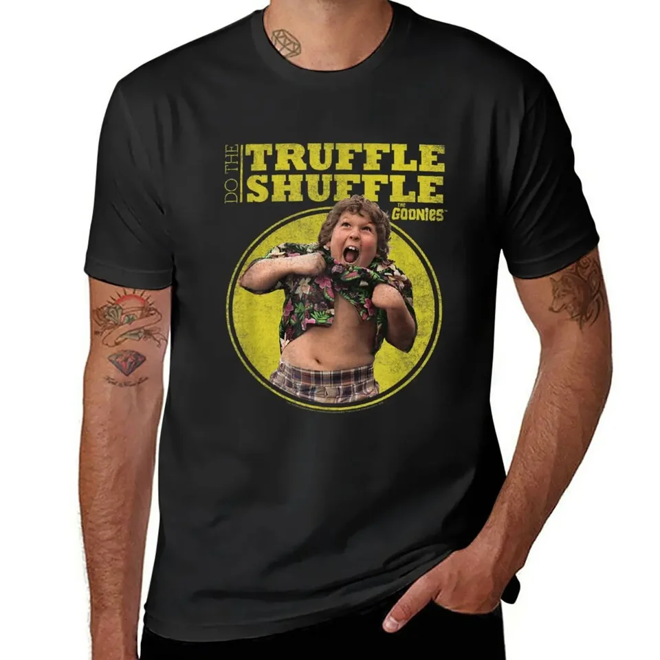 Grafické tričko rýchle sušenie tričko čierne tričká pre mužov New the Goonies chunk hľuzovky Shuffle tričko Harajuku