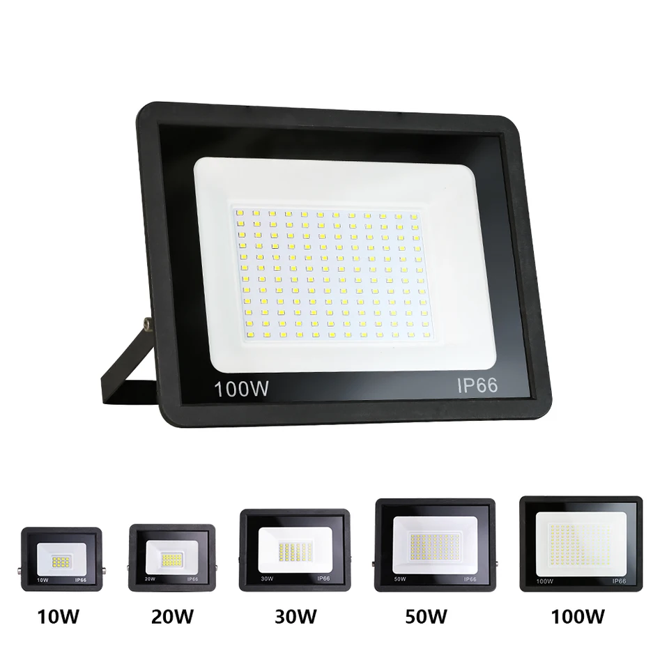 Grafénové povodňové svetlo LED reflektor Outdoor Light Projector LED Spotlight AC 220V10W 20W 30W 50W 100W 100W svetlo svetla IP66 nepremokavý
