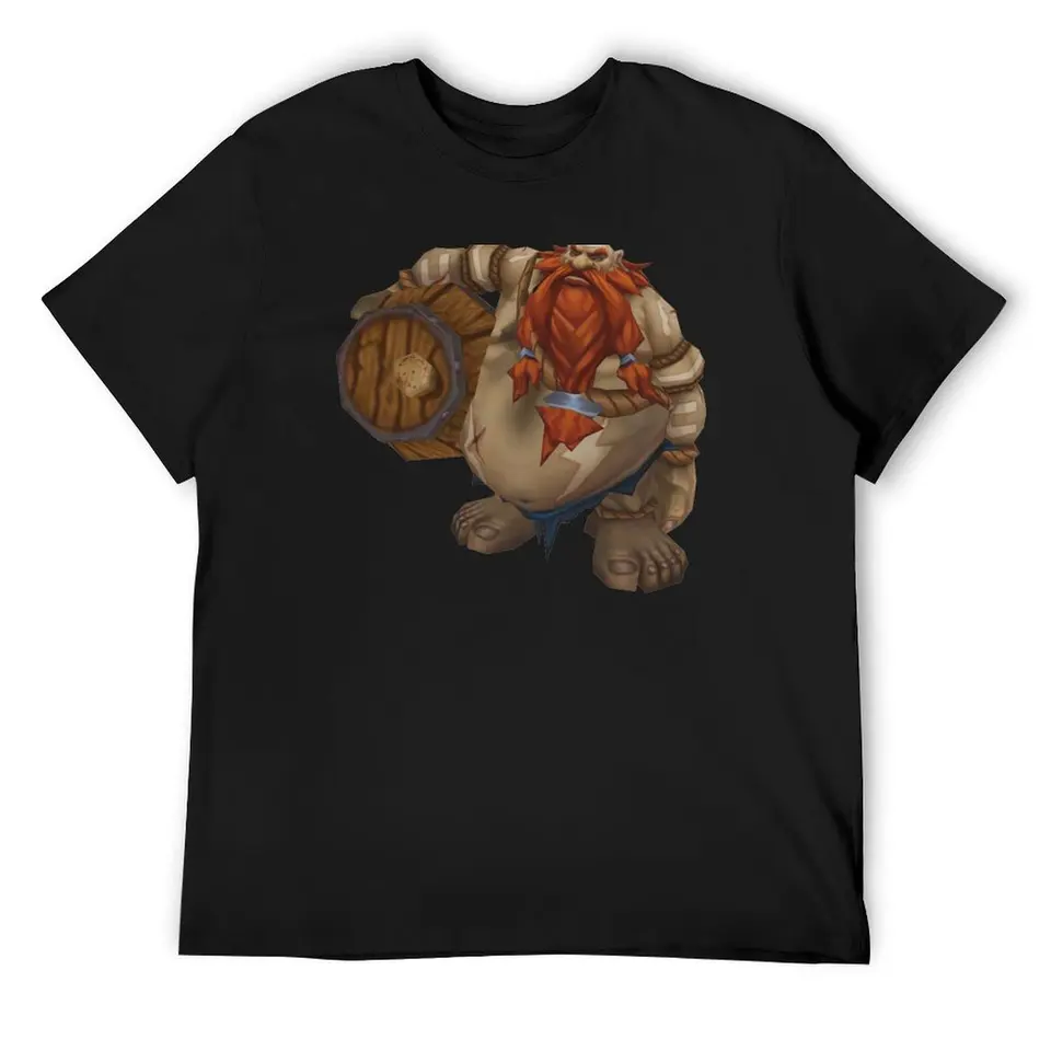 Gragas Tričko Cotton Grafické odpaliská Vlastné tričko s krátkym rukávom tričká s ťažkými váhami Men grafika