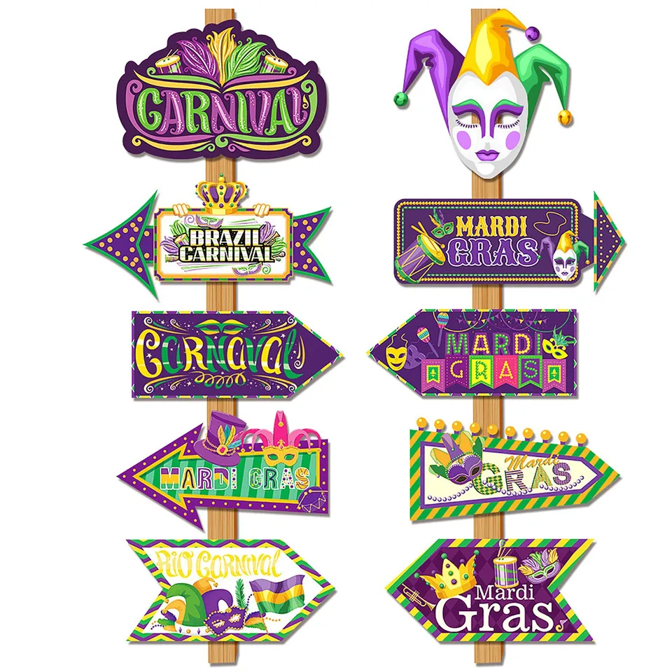 GRAS PARTY KARNIVE SMERICKÁ SPRÁVKY, DEKORATÍVNE PROPS FESTIVALOV DETÁCIE VENTÁLNE DENY SAN VALENTIN Ramadan Deco
