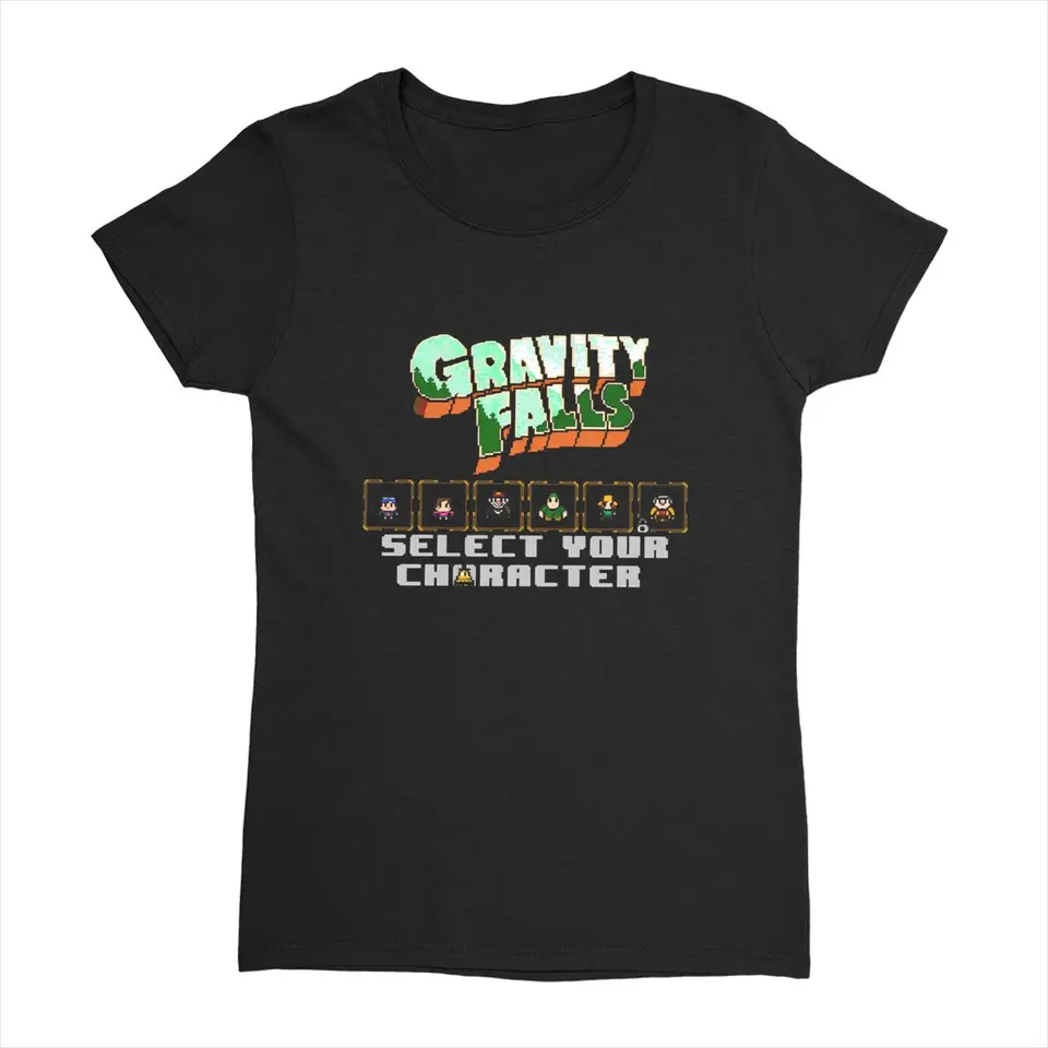 Gravity Falls bavlnené tričko dámy tajomné chatrče úžasné neformálne tričká leto pohodlné harajuku tmees nadmerné oblečenie