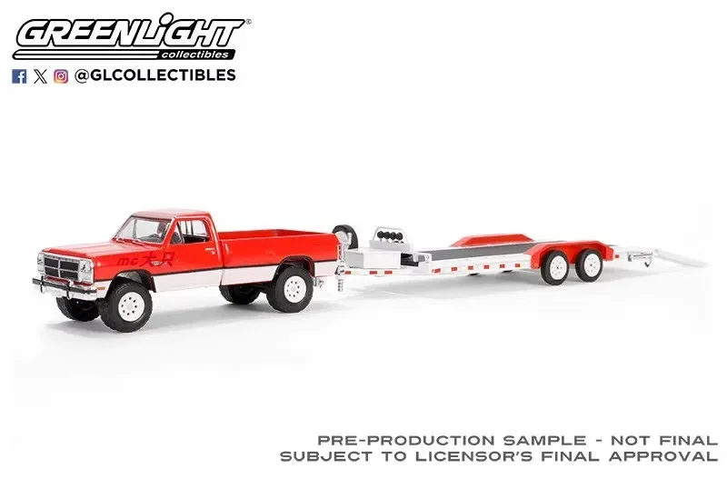 Greenlight 1:64 1991 Dodge Ram Power Ram 250 Diecasts a hračky zliatiny zliatiny pre deti pre deti detské darčeky