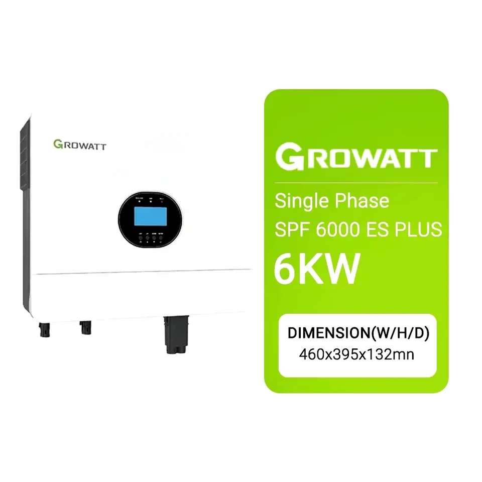 GRESTATT SPF 6000 ES Invertory Pure Sine Wave 5KW Inverter s batériou pre domáci GRESTATT SPF 6000ES