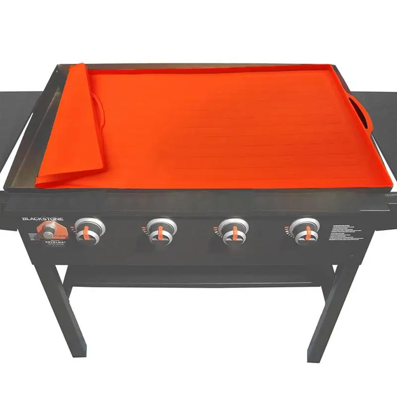 Griddle Mat Grill Protective Mat Mat Cover Cover Grill Grill Grill Grill Protector Ochrana Opätovne použiteľný gril rohož