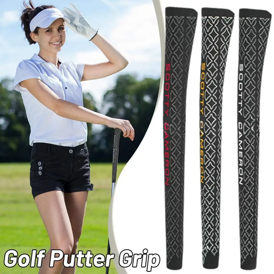 GRIF PUTTER GRIP NEVYKONÁVANIE Ľahké golfové uchopenie vylepšuje pocity odolné gumové lesy Universal Grif Golf Vysoko kvalitné priľnavosť