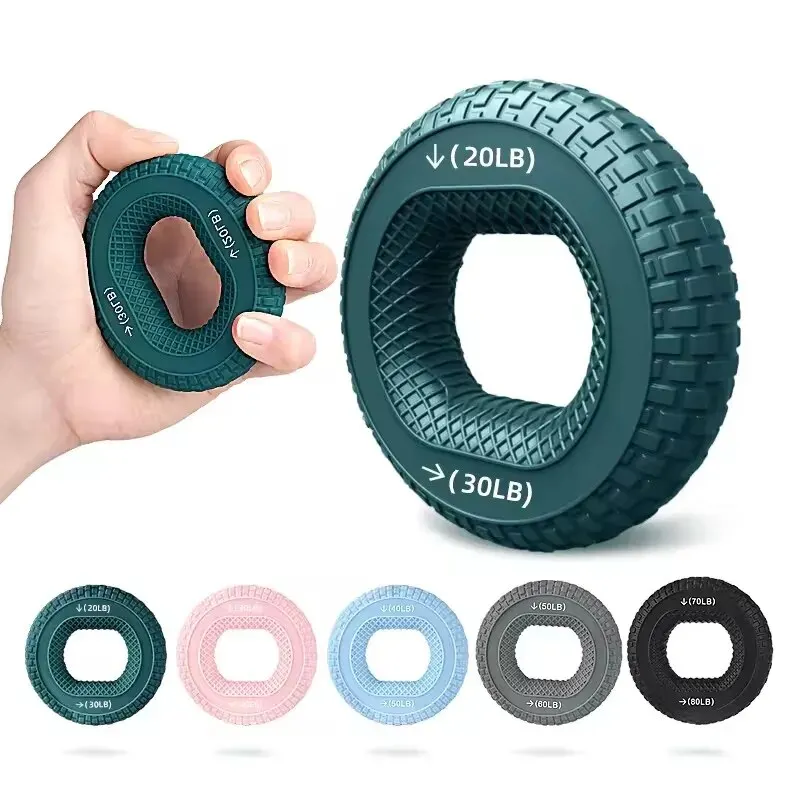 Grip sflex s dvojitou pevnosťou silikónové priľnavé prsteň Fitness Equipment Equipment Forg Arm Rehabilitation Training Struler