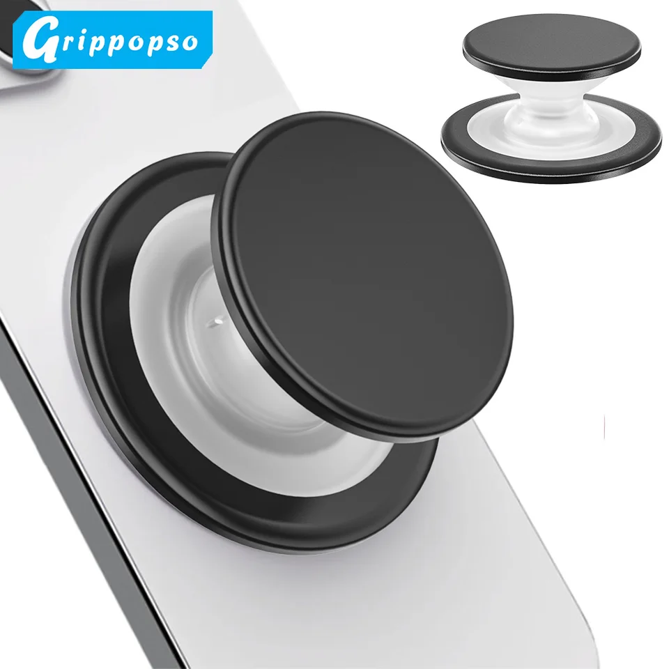 Grippopso pre Magsafe Phand Grip Soft Silikone Magnetic Fing Grip pre iPhone 16 15 14 13 12 Pohodlné jednostranné držanie