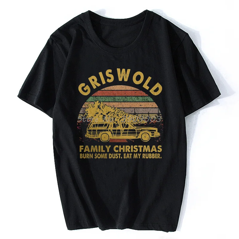 Griswold Tričko vianočné prázdninové tričko vtipné vianočné tričko