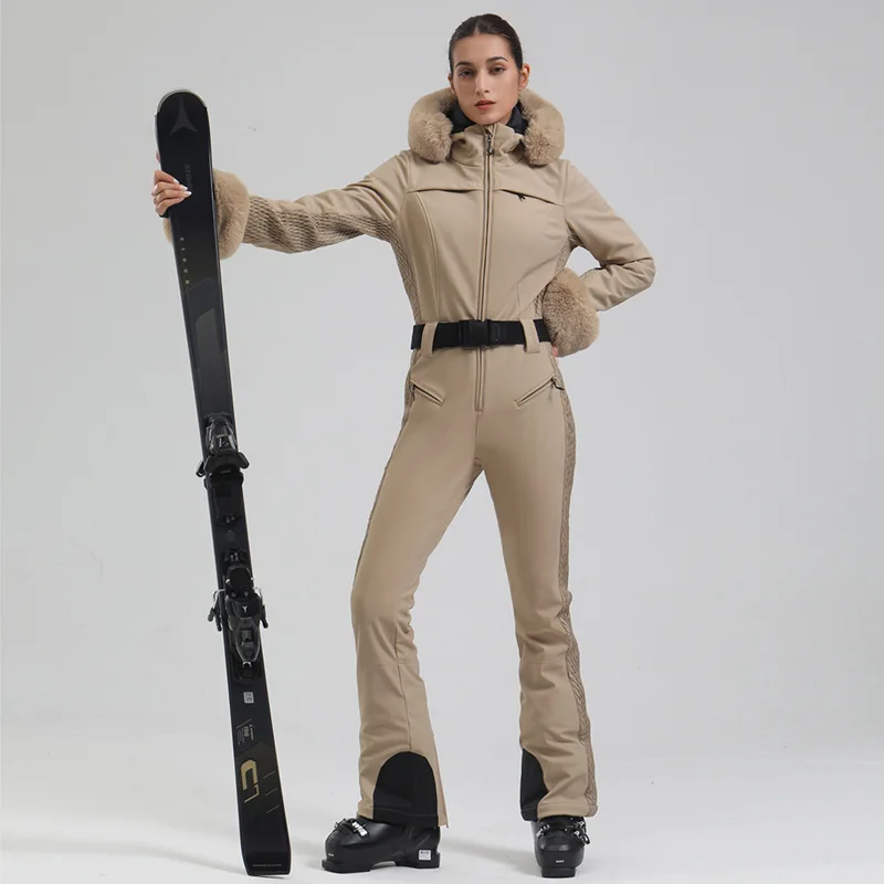 Gsou Snow Ski Suit Ženy Nový profesionálny lyžiar
