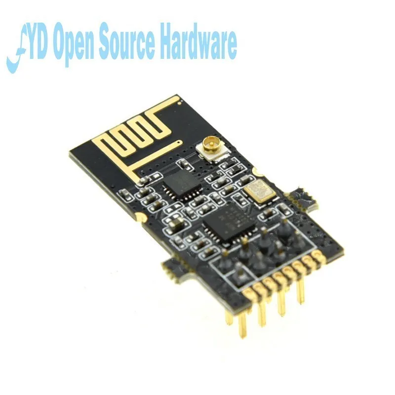 GT-24G 2,4G SMD NRF24L01 1100 metrov dlhé vzdialenosti NRF24L01+PA+LNA SMD bezdrôtové moduly 1100 metrov 2,4 g antény