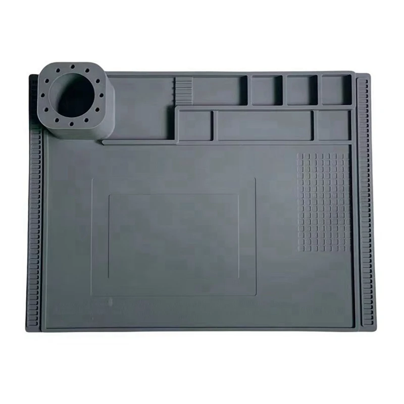 GTBL Opravná podložka Izolácia izolácie tepelne rezistentná spájkovacia stanica Silikon Soldering Mat Work Pad Desk pre BGA spájkovaciu stanicu