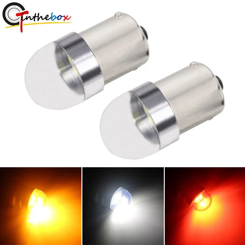Gtinthebox P21W LED vozidlo 1156 LED BA15S P21W S25 3030 Chips 6000K biele červené žlté brzdové svetlá reverzná lampa DRL Car Tail Žiarovka