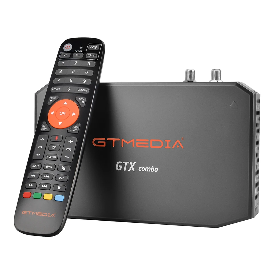 GTMedia GTX Strong dekodér satelit+Android 9.0 TV prijímač DVB S2X T2 4K Full HD kábel IPTV Digitálna sada horná schránka GTX Combo Combo
