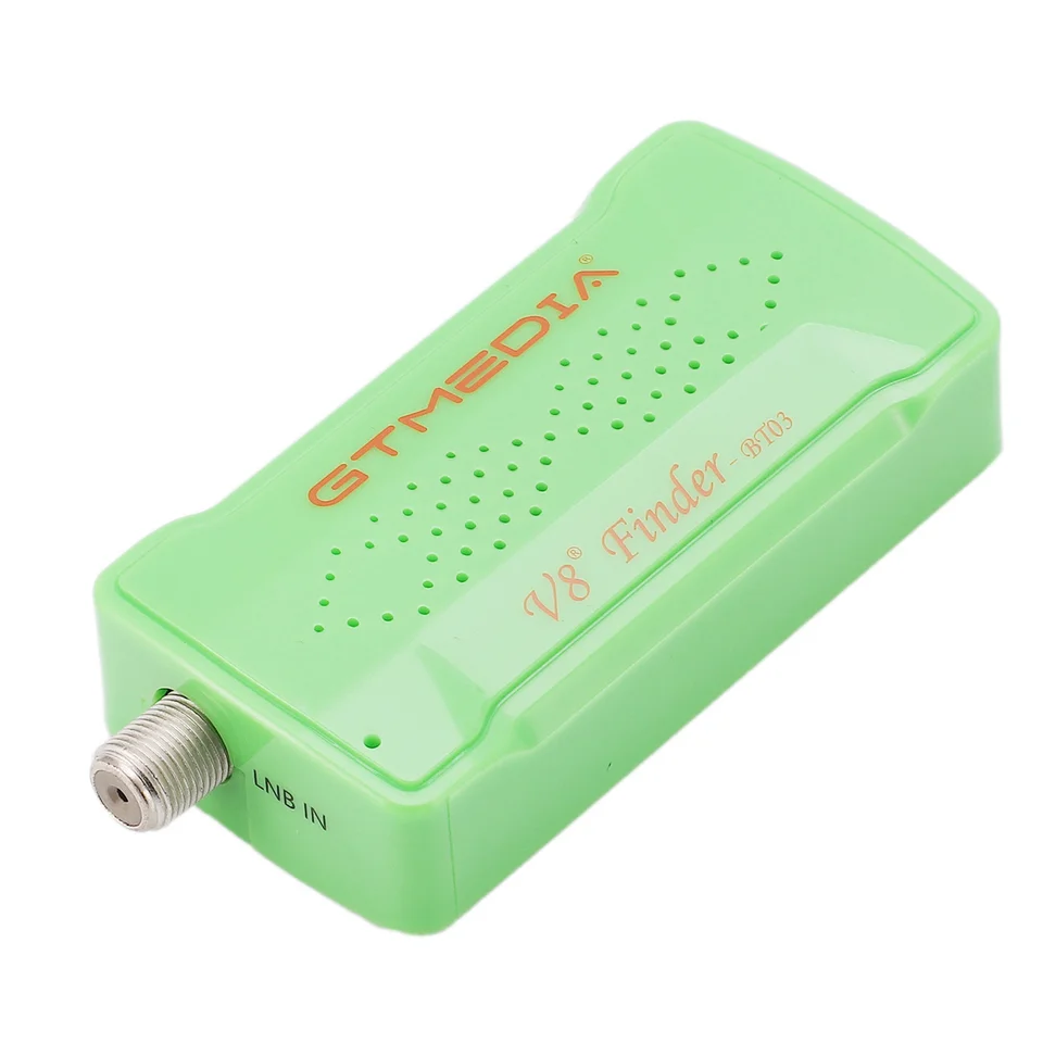 GTMedia Mini Satellite Finder Bluetooth DVB-S2 V8 Finder BT03 Satfinder podporuje systém Android iOS a iPhone pre HD 1080p