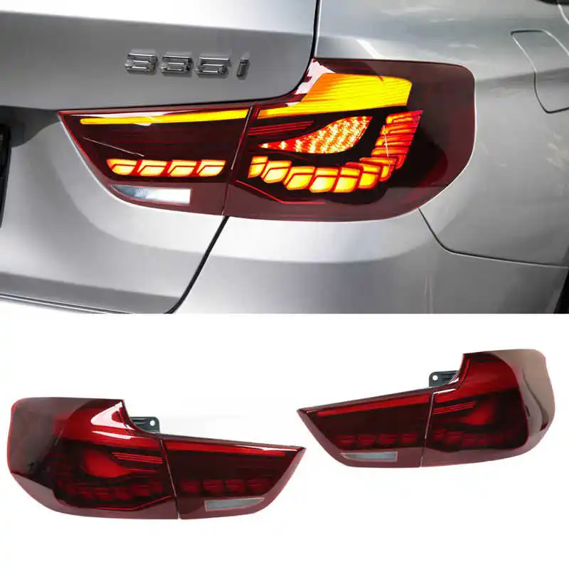 GTS OLED STYLE FULL LED Dynamické zadné svetlá so sekvenčným zákrutom pre BMW 3 Series F34 GT 2013‑2019