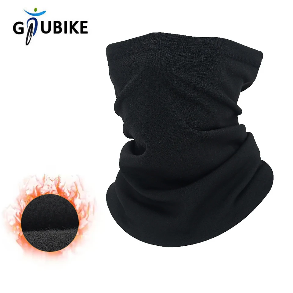 Gtubike Motocyklová cyklistická maska ​​Zimná turistická šál Polárny fleece bandana krk gaiter vonkajšia rybárska lyžiarska maska ​​hlavy