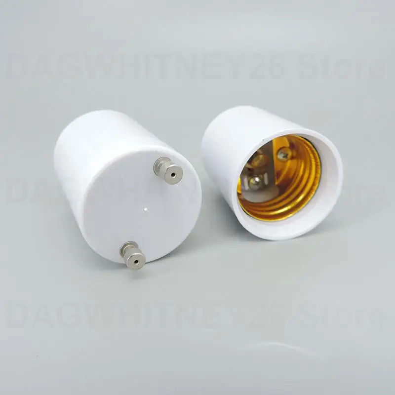 GU24 až E27 skrutka E26 až GU24 Prevodník žiarovky žiarovky základná hlava LED LED svetlo biely držiak Adaptér Adaptér úsporné osvetlenie Halogén U26