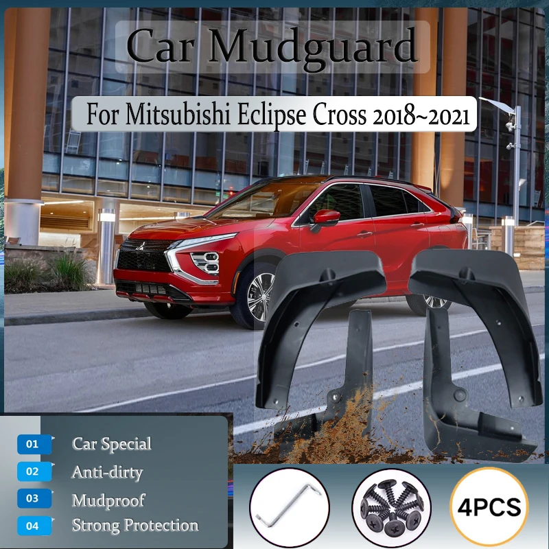 Guardy automobilov pre Mitsubishi Eclipse Cross 2018 2019 2020 2021 Artlifreeze Mudguard Fender Mudflaps kompresia automatické príslušenstvo