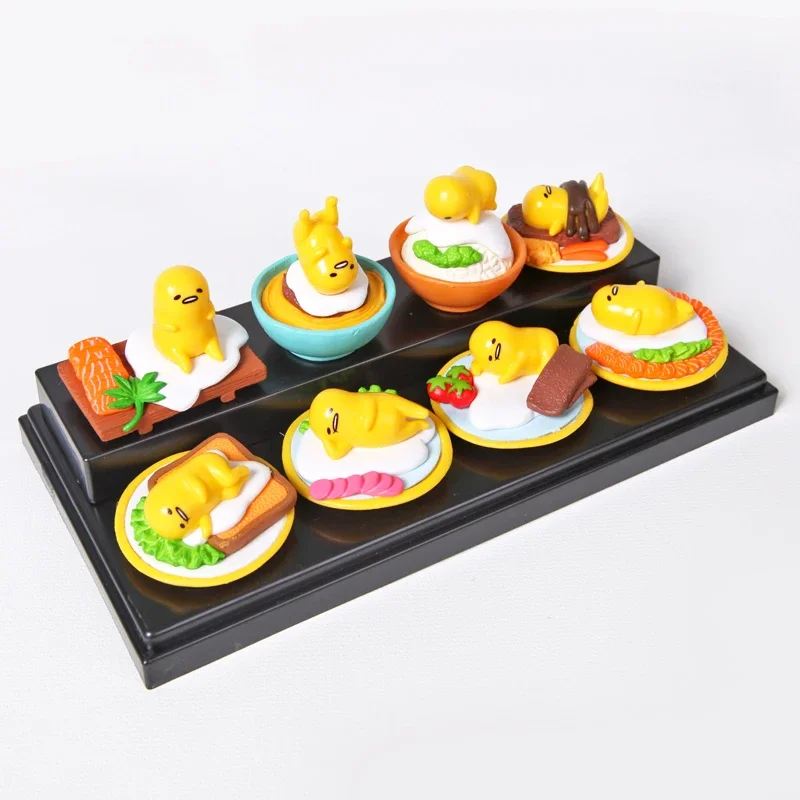 Gudetamas žĺtka kráľ lenivé vajcia anime figúrky miniatúrne gashapon bábika model hračky dekorácia ozdoby Zbierka detských darčekov