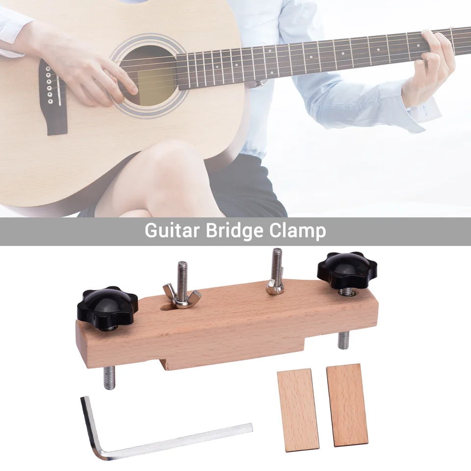 Guitar Bridge Clamp Cork Set Guitar Bridge Nástroje Luthier Tools