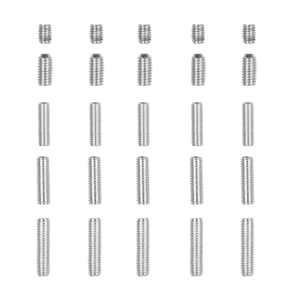 Guitar Bridge Guitar Bridge Saddle Saddle Saddle skrutky pre výmenu dielku Tremolo Electric Electric Guitar Bass (M3x12mm/ M3x10mm/