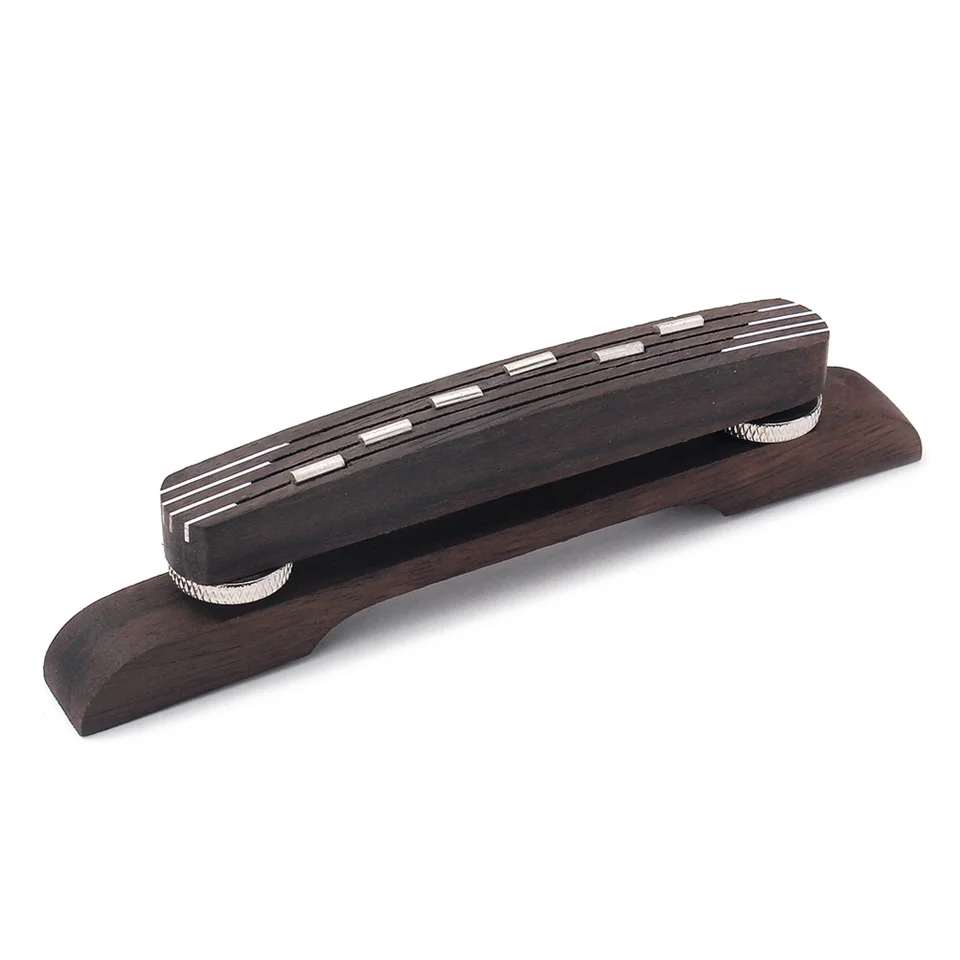 Guitar Bridge Rosewood Bridge plávajúce akustické sedlo špendlíkov