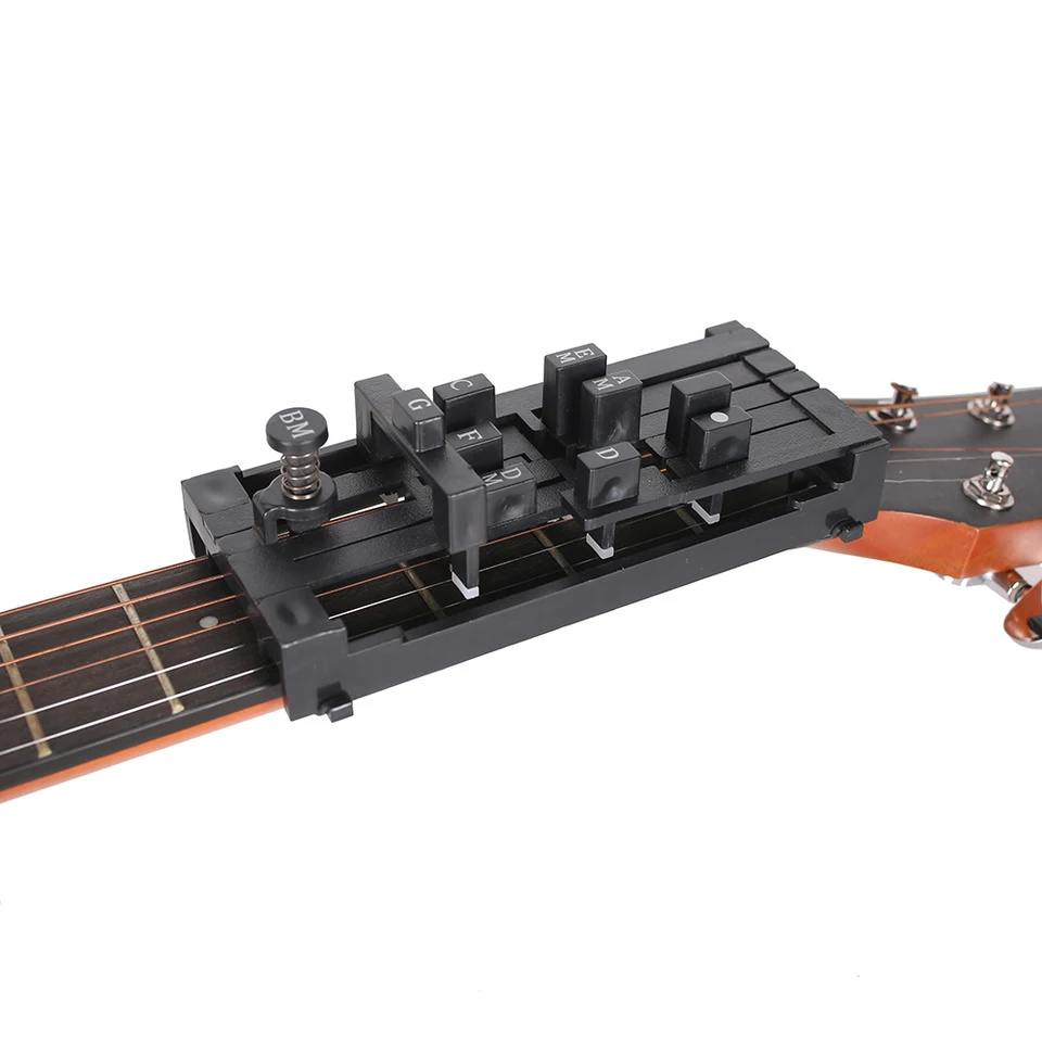 Guitar Practice Tool Easy -Inštalácia gitarových akordov učenia sa nástrojov Eliminuje bolesť prstov pre začiatočníkov pre deti dospelých Chord Practice
