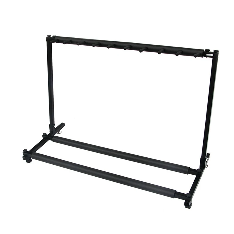 Guitar Stand Multi-Guitar Display Rack Bass Skladacie stojanové stojanové pódium basová akustická gitara (9 držiaka)
