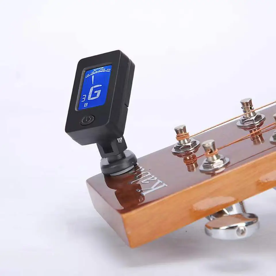 Guitar Tuner pre všetky nástroje klip na elektronickom tuneri pre gitarovú basovú ukulele husle husle mandolin banjo veľkoobchod