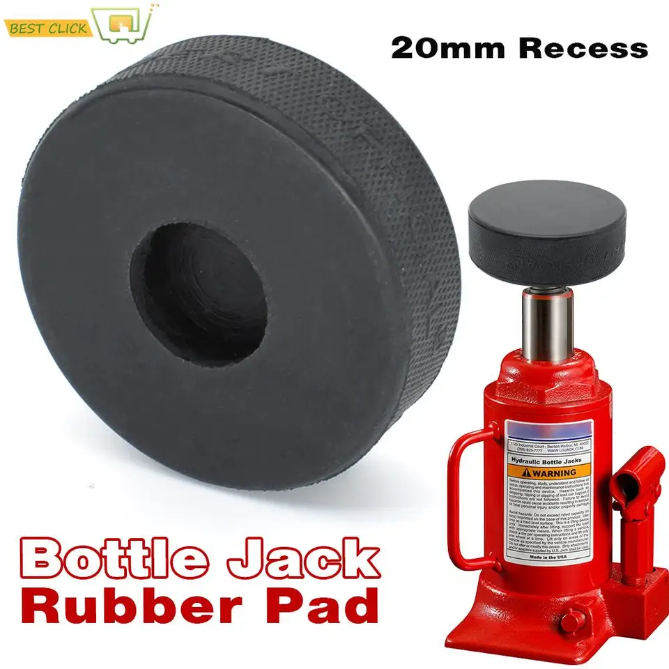 Gumová podložka na gumovú podložku proti šmyku adaptéra Adapter Adapter Adapter Adapter náradie pre 2 tonové konektory fľaše Automatické príslušenstvo 60x20mm