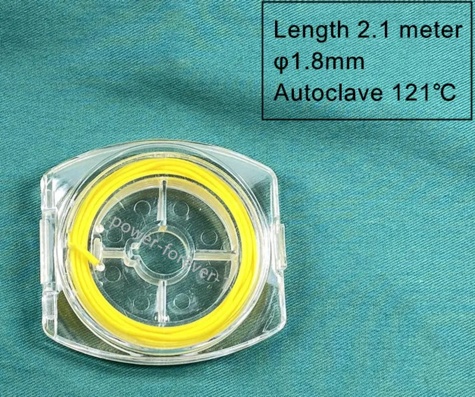 Gumová priehrada stabilizujúca šnúra zubná flóda kliny klin Coltene wedjets 2 m latex elastická žltá žltá