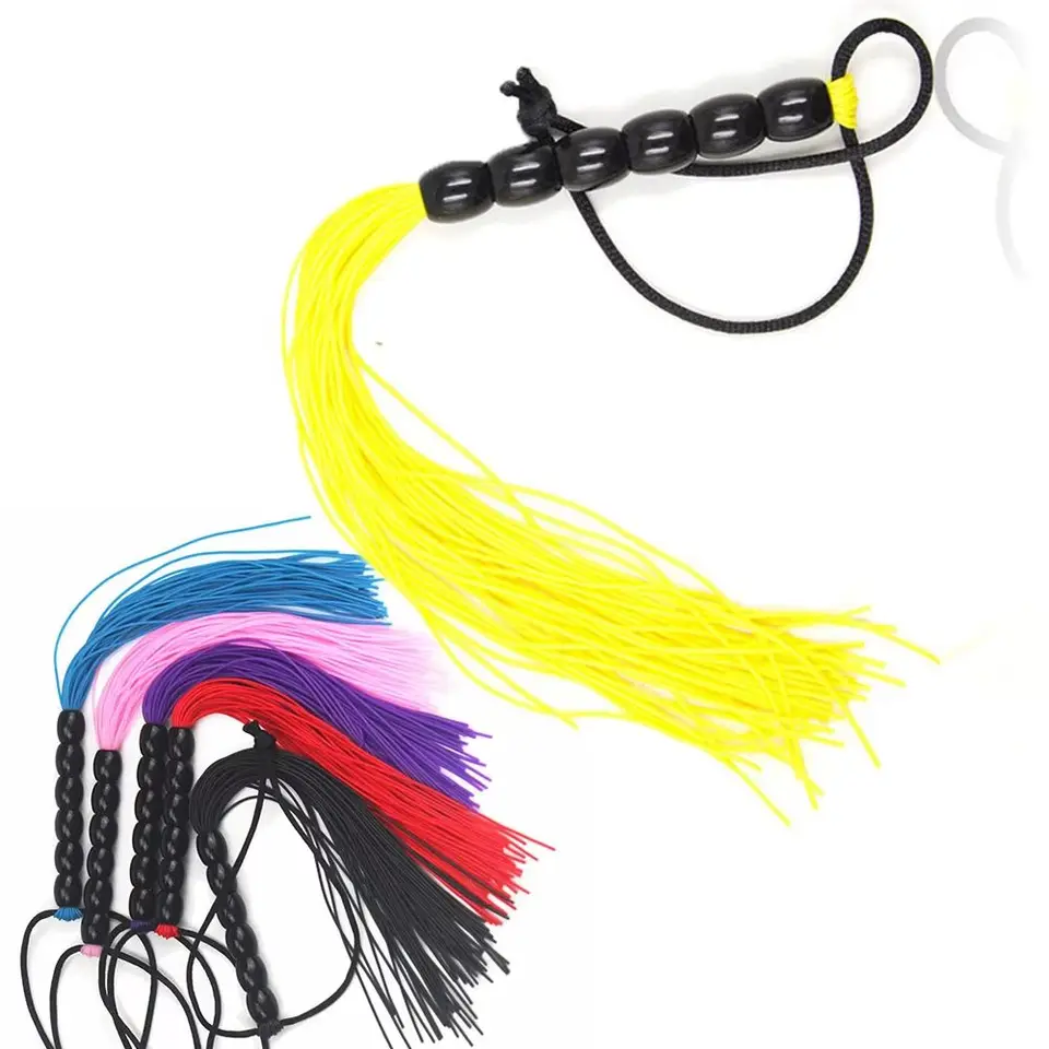 Gumové chvosty Whip for Sensual Play a BDSM erotické sexuálne hračky pre dospelé hry Tickle Mini Cosplay Bondage