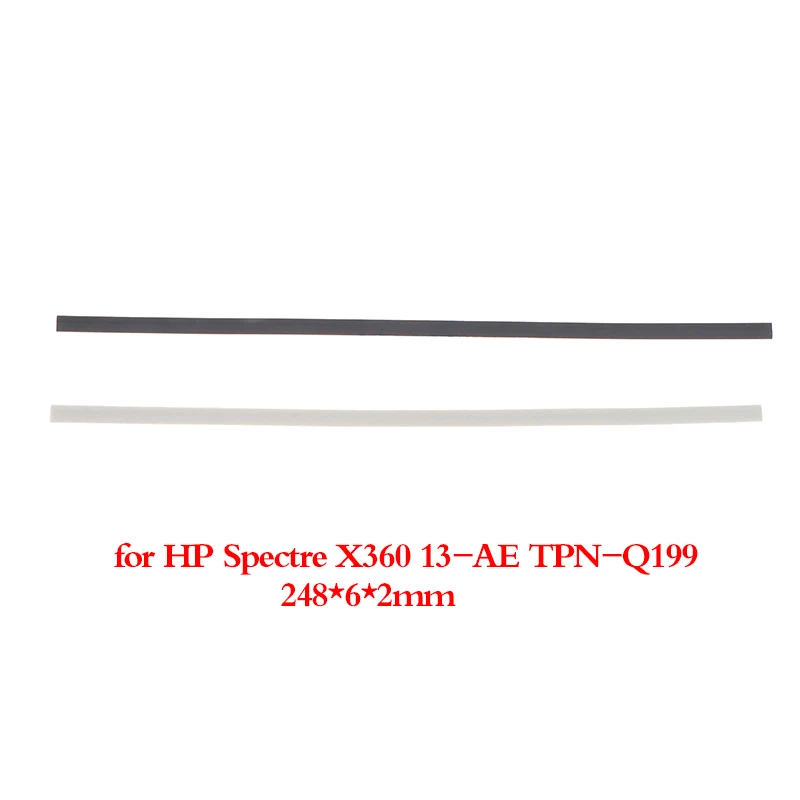 Gumové nohy pre notebook pre HP Stracter X360 13-AP TPN-Q212 / 13-AA TPN-Q199 Spodné puzdro Foot Foot Pat Gumer Strip