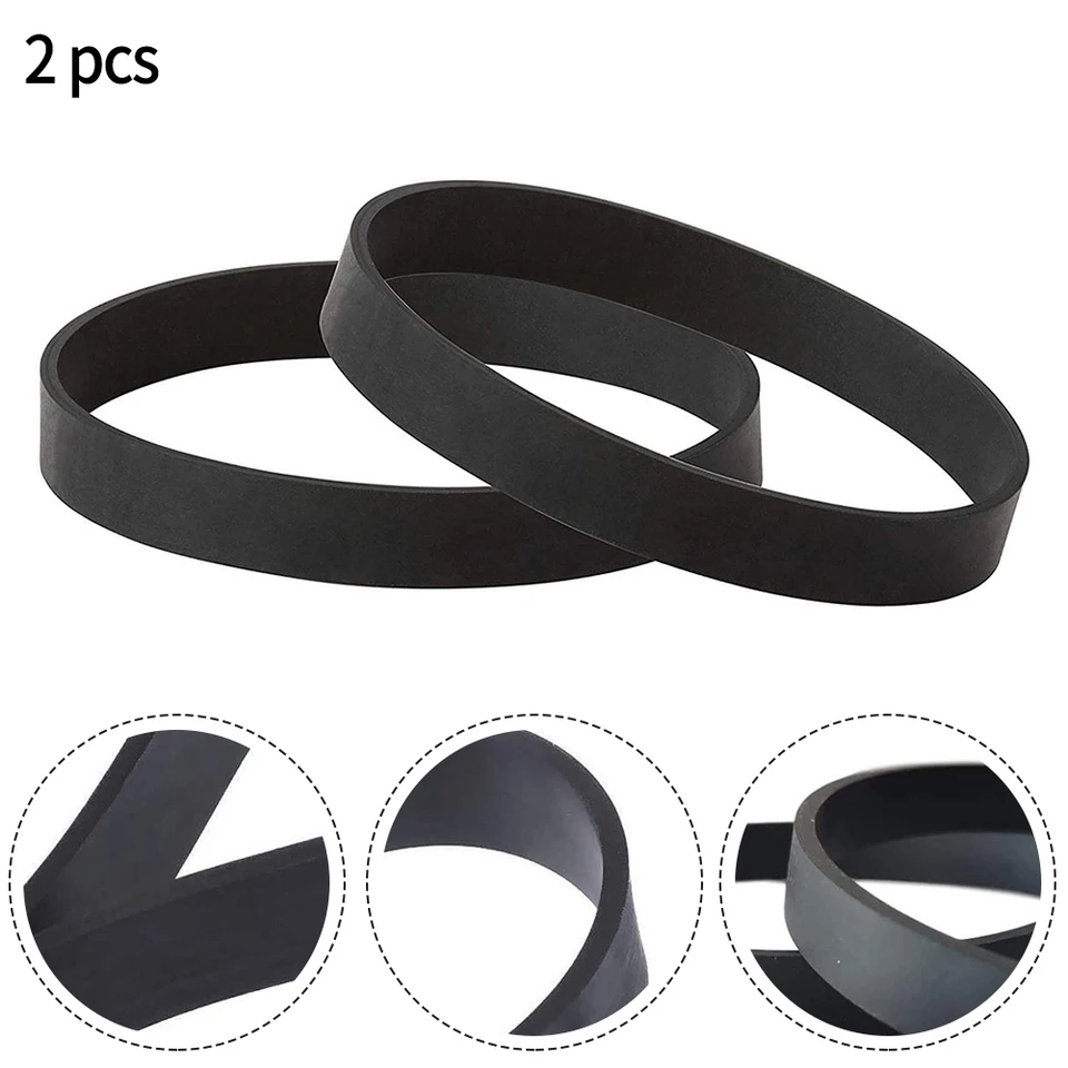 Gumové pásy 2ks pre Hoover 12675000002729 Belts pre škriatok pre Beldray Vysávač čistiaceho prostriedku na výmenu súpravy Motor