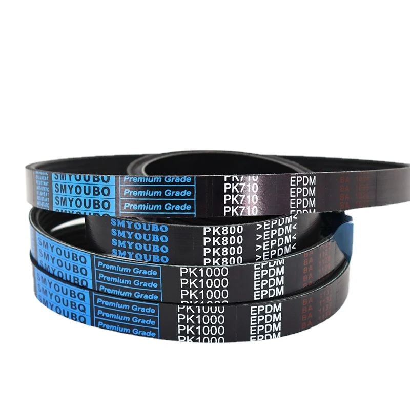 Gumový multi-ribovaný pás PK865 PK870 PK875 PK880 PK885 PK890 PK895 Multi-Groove Belt Belt Belt Belt PK900 PK905 PK910 PK915 4/6/7/8 RED.