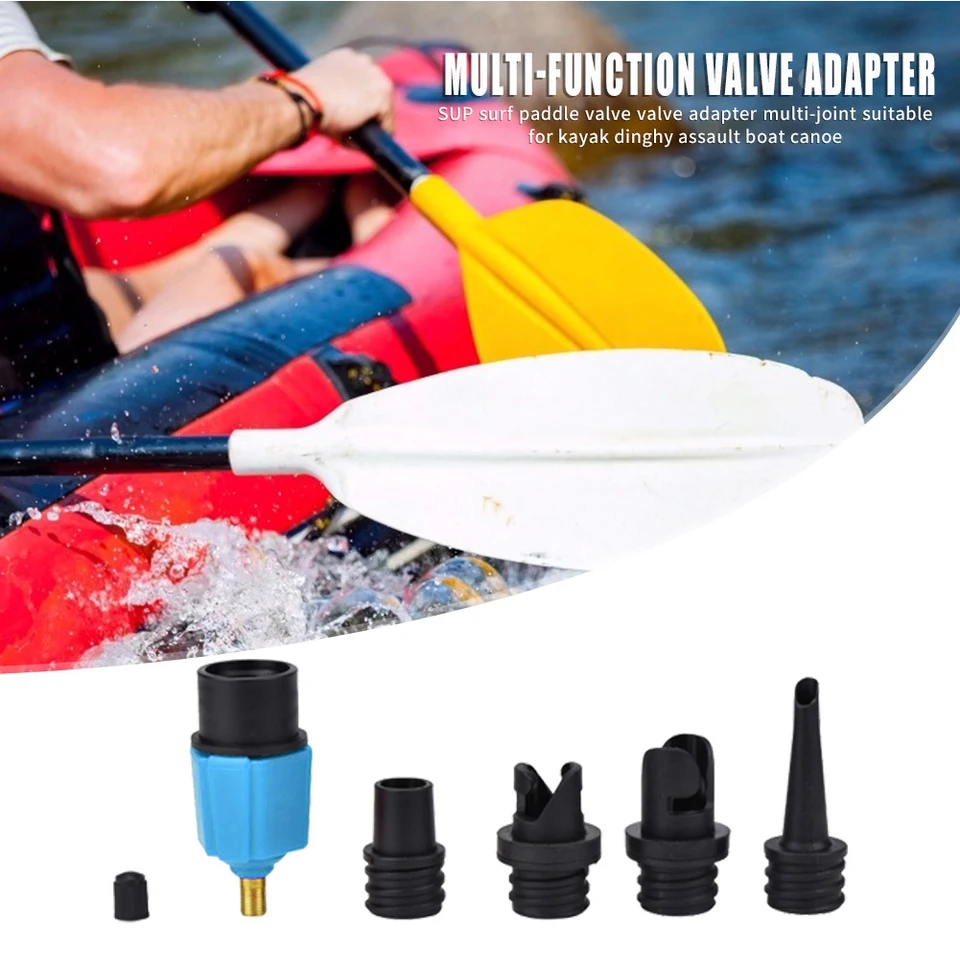 Gumový vodný ventilový ventil s lopatkovým ventilom Canoe Canoe Air Air Ventil Pump Prevodník