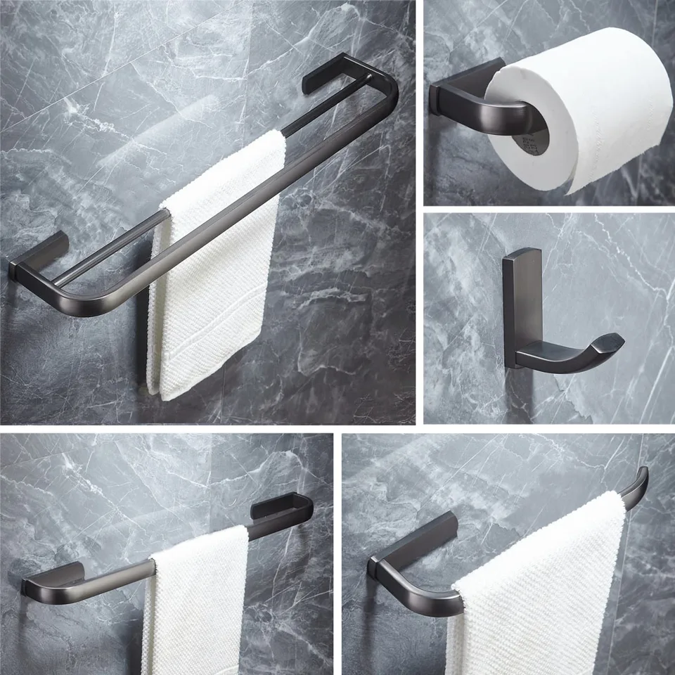 Gun Grey Brass Hardware Hardware Set Zále