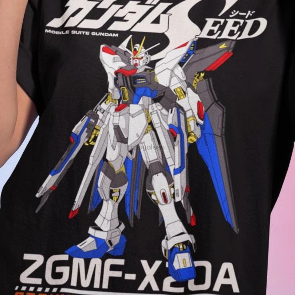 Gundam košeľa Mobile Suit RX 78 Anime Tee Robot Art Tirt Unisex Heavy Cotton Tričko pre fanúšikov