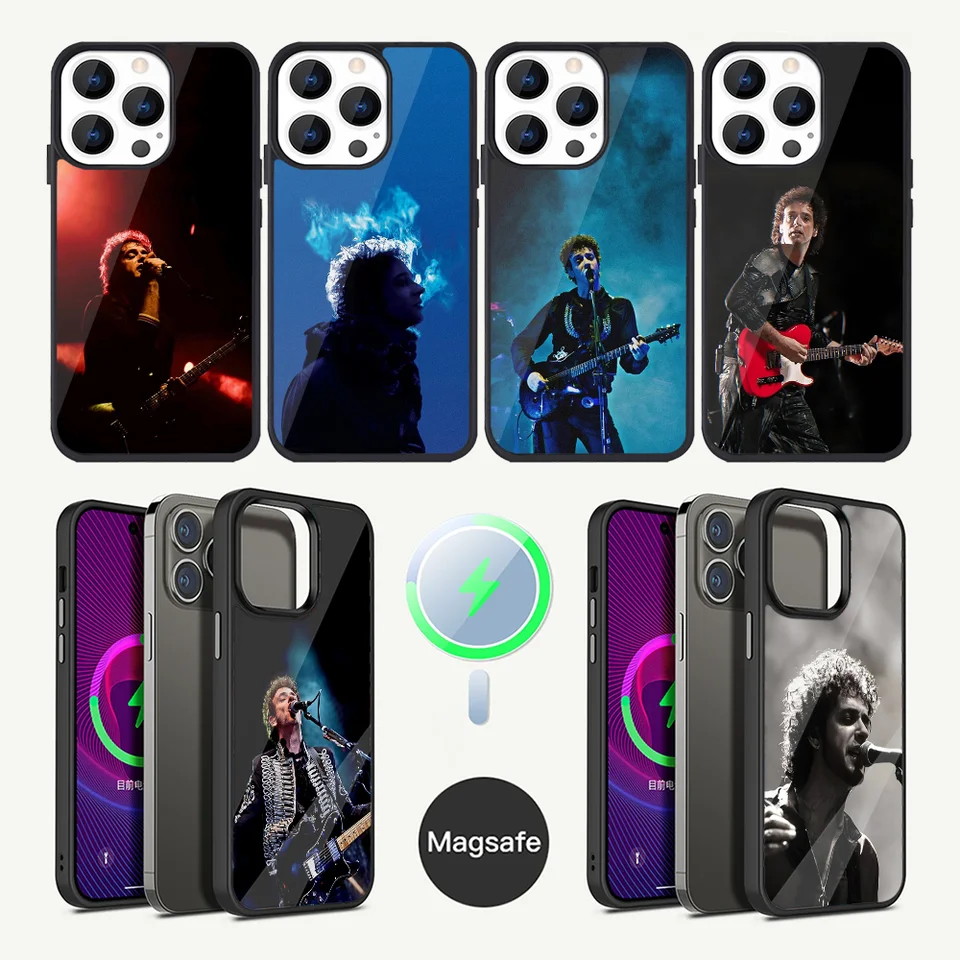 Gustavo Cerati Soda Stereo Telefón puzdro pre iPhone 15,14,13,12,11, Plus, Pro, Max Mini Magsafe Magnetic Wireless nabíjanie