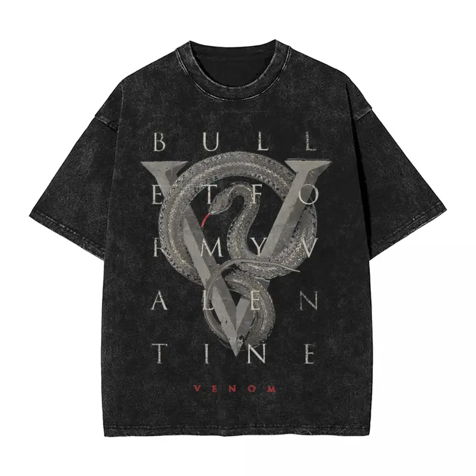 Guľka pre môj Valentine V pre Venom T tričko Summer Streetwear tričká 2024 bavlnené tričko pre mužské krátke rukávy Top Tees